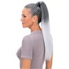 CAISHA 50cm Coda Di Cavallo Lily Posticci Per Capelli Con Pinza Capelli Capelli Extensions Finta Liscio Ombré Grigio Mix H111