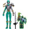 Power Rangers Dino Fury Corazza Cosmica - personaggio giocattolo Ranger Verde da 15,2 cm, ispirato alla serie TV Dino Fury con chiave Dino e accessori arma, per età 4 anni e oltre