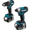 Makita Kit trapano a percussione e avvitatore 18V LXT Makita® DLX2414JX4