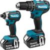 Makita Kit trapano percussione e avvitatore a batteria 18V LXT Makita® DLX2283JX1