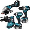 Makita Kit completo elettroutensili professionali 18V LXT Makita® DLX4158TJ