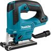 Makita Seghetto alternativo a batteria 12V CXT Makita® JV103DZJ + Set lame Express Makita B-06292