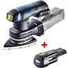 Festool Levigatrice delta a batteria DTSC 400-Basic-ERGO Festool® 577029 + Batteria in omaggio