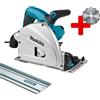Makita Sega ad affondamento 165 mm con binario Makita® SP6000J1 + Lama extra