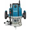 Makita Fresatrice verticale 6-8-12 mm 1850W 70 mm Makita® RP1803FX08 + Accessori