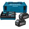 Makita Kit 2 batterie 40V XGT 4,0 Ah con caricabatterie Makita® 1911B9-4