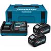 Makita Kit 2 batterie 40V XGT 4,0 Ah con caricabatterie Makita® 191J97-1