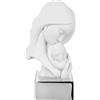 BONGELLI PREZIOSI Scultura Statua Maternità 20cm Argento Marmorino