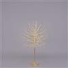 EDG Enzo De Gasperi Faggio Albero di Natale Luminoso con 580 LED Oro 150cm Metallo