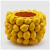 EDG Enzo De Gasperi Vaso Chakra Limoni 31cm Ceramica Giallo