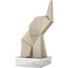 BONGELLI PREZIOSI Elefante Origami 25cm Nocciola Marmorino