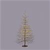 EDG Enzo De Gasperi Faggio Rich Albero di Natale con 1940 Microled 180x115cm Nero