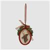 EDG Enzo De Gasperi Addobbo XMAS Decorazione di Natale Renna 9cm