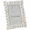 BRANDANI Portafoto Primula Bianco Poliresina Interno 13x18cm