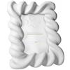 BRANDANI Portafoto Candy Bianco Interno 10x15cm Poliresina