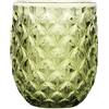 BRANDANI Bicchiere Scudo Set 6 Pezzi Verde Vetro 300ml