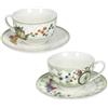 BRANDANI Tazza The' Wonderland Set 2 Pezzi New Bone China 200ml