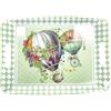 BRANDANI Vassoio Wonderland Melamina 35x25cm