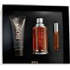 Hugo Boss Boss The Scent For Him set uomo Eau de Toilette 100 ml + Eau de Toilette 10 ml + Doccia ge opzione Black Festive Cover