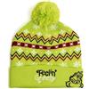United Labels - Berretto invernale Grinch con pompon Feelin Grinchy, verde, lavorato a maglia per donna e uomo, berretto unisex con pompon, in lana