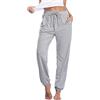 Nieery Pantaloni Pigiama Donna Leggero Cotone Casual Casa con Tasca