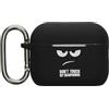 kwmobile Custodia per Apple Airpods Pro 3 Cover - Protezione Resistente per Auricolari Wireless - in Silicone Antigraffio - Don't touch my Headphones