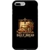Christian Daily Bread Harvest Faith Custodia per iPhone 7 Plus/8 Plus Croce di fede del raccolto cristiano del pane quotidiano