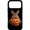 Halloween Rabbit Lover Jackolantern Pump Custodia per iPhone 17 Pro Max Coniglio Halloween AAA Lover Jack O Lanterna Viso Zucca