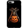 Halloween Goat Lover Jackolantern Pumpki Custodia per iPhone 7 Plus/8 Plus Capra Halloween Capra Amante Jack O Lanterna Viso Zucca