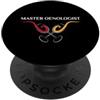 Lover Of All Wines Maestro Enologo | Wine Expert PopSockets PopGrip Adesivo