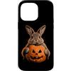 Halloween Rabbit Lover Jackolantern Pump Custodia per iPhone 14 Pro Max Coniglio Halloween AAA Lover Jack O Lanterna Viso Zucca