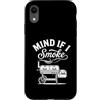 BBQ Smoker Humor Gifts Custodia per iPhone XR Mind If I Smoke barbecue barbecue affumicatore regalo divertente