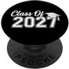 Class of 2027 Laurea personalizzata Senior 2027 PopSockets PopGrip Adesivo