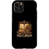 Christian Daily Bread Harvest Faith Custodia per iPhone 11 Pro Croce di fede del raccolto cristiano del pane quotidiano
