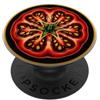 Retro Culinary Flash Illustration Design Tradizionale Tatuaggio Pomodoro Fetta Vintage PopSockets PopGrip Adesivo