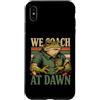 Coach Team Training Coaching Custodia per iPhone XS Max Noi Alleniamo A Dawn Frog