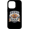 Funny Bend and Snap Football Season Appa Custodia per iPhone 14 Pro Max Divertente Bend and Snap Stagione Calcio Giorno Giocatore Fan