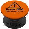 Miftees Halloween Tees Halloween 404 Costume non trovato PopSockets PopGrip Adesivo