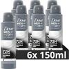 Dove Men + Care Dove Men+Care Advanced Invisible Dry Anti-Transpirant Deodorante Spray, offre fino a 72 ore di protezione contro il sudore - 6 x 150 ml - Confezione risparmio