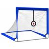 LeeQinersw Porta da Calcio Portatile Rete da Allenamento per Precisione Porta Pieghevole con Bersagli Telaio Leggero con Barra di Stabilità Oxford E Fibra di, color to 1