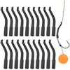 Hirisi Tackle Ami da pesca Kicker - 20 pezzi, migliorati Rig Performance Line Aligner maniche per pesca alla carpa accessori