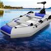 Generic Gommone Pieghevole Portatile in PVC Gommone Gommone Gonfiabile per 1-5 Persone Gommone alla Deriva Strumento per Immersione Set per Zattera Resistente allo Strappo