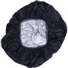 GALPADA Coprizaino Antipioggia 35l in Nailon Nero per Zaino | Parapioggia Leggero e Regolabile, Protezione, per Riding e Climbing, Portatile
