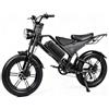 FERCHIX DK400MAX bicicletta elettrica con doppia trazione e batteria integrata | CE e EN 15194, doppio motore, autonomia con assistenza elettrica 60-65 km, batteria rimovibile, 7 velocità e 5 marce