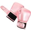LIFKICH Guanti da Boxe per Rosa in PU e Spugna, Traspiranti | Adatti a Boxe e Kickboxing, Facili da Indossare e Togliere, Vestibilità Stabile