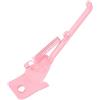 DEEPCRAFF Cavalletto per Bicicletta in Acciaio Inox Rosa | Supporto Stabile e Leggero, Montaggio Posteriore, per Bici Infantili e Scuole, Facile Parcheggio