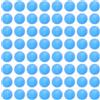 POPETPOP 40mm Palline senza Cuciture da Pezzi Pong Colorate 50 Ping | Superficie Opaca in Pp, Rimbalzo Costante e Presa Sicura, per Eventi Carnevaleschi e Tutte le Età