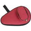 Tufgo Borsa per racchette da ping pong e 2 racchette (rosso)