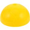Veemoon Attrezzatura Sportiva per Allenamento Calcio Base Riempibile ABS | Compatibile Palo Agilità e Bandierina, Montaggio Rapido, Struttura Portatile, Colore Giallo