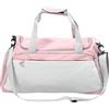 Housoutil Borsa da Viaggio Capiente Scomparto Scarpe Separato Rosa | Oxford Cloth, Comparto Umido-secco, per Gym e Fitness, Facile da Trasportare